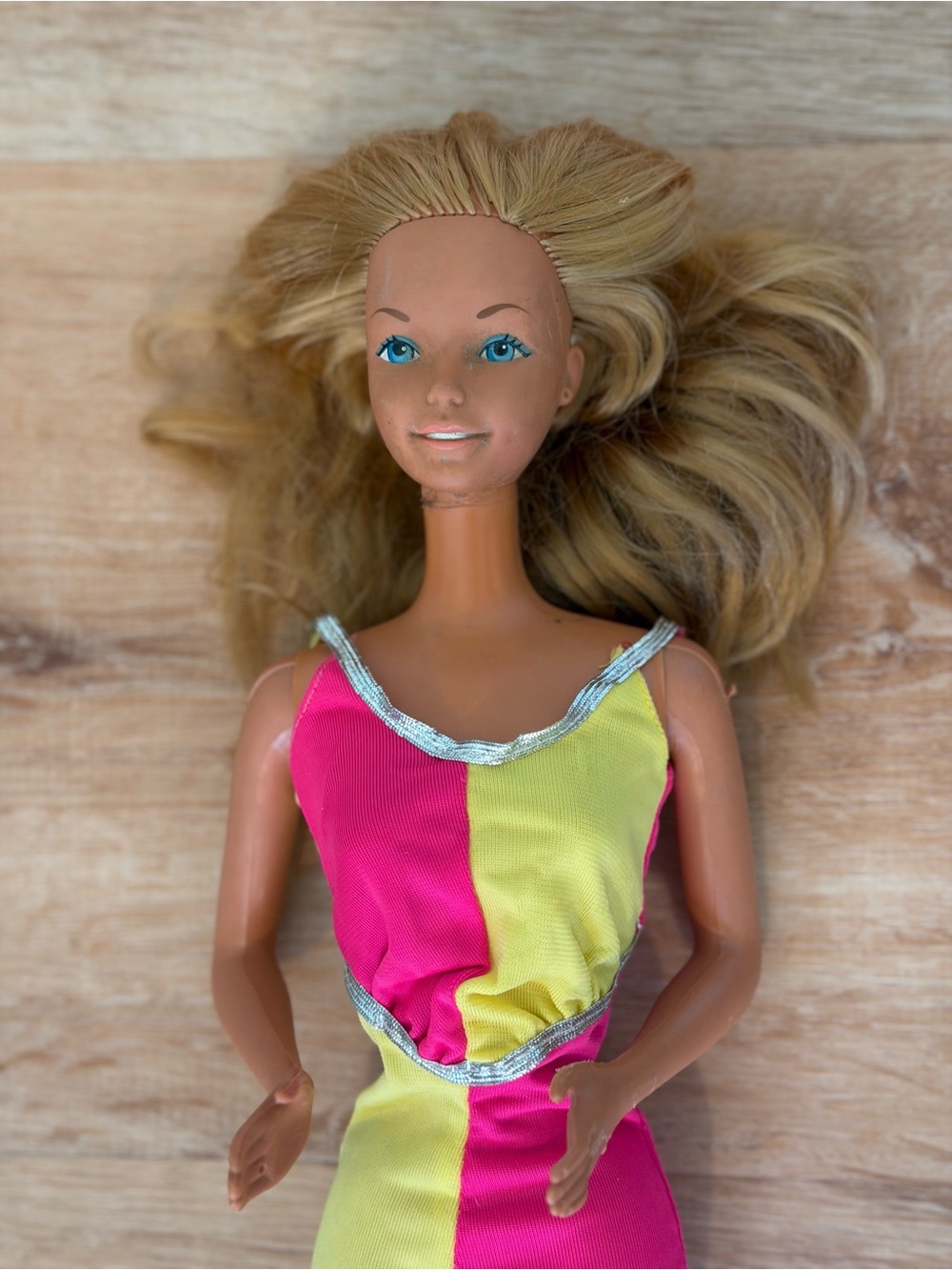 Vintage 18” Supersize Barbie Doll with Two Outfits - Picture 2 of 4